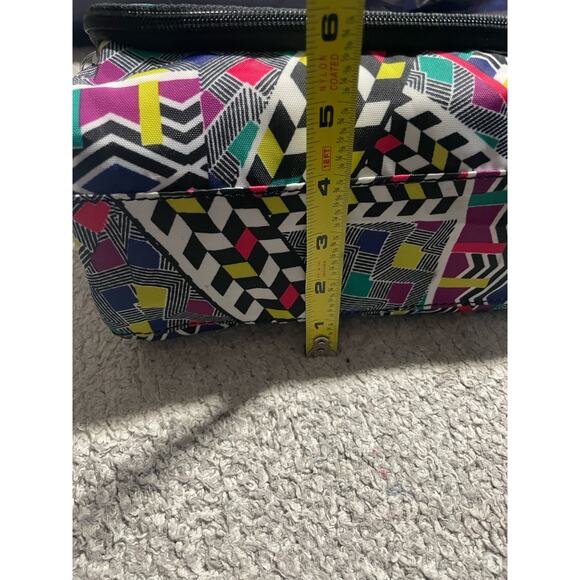 Kipling Lunch Box Insulated Crossbody Strap with Monkey Funky Pattern AC7256-095 - Picture 4 of 15